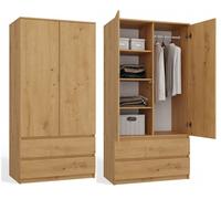 Armadio Malwa SS-90, rovere artigianale