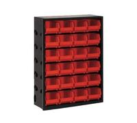 ARMADIO METALLO 24 CONTENITORI 95X64X26 ARMADI METALLICI PORTAMITURIE