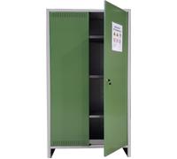 PROMETAL Armadio da esterno 2 Ante per Fitofarmaci Pratiko cm 100x40x1795 h - OS110K10175FN