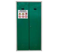 Armadio Metallo Stoccaggio Fitofarmaci 100x40x180 cm Made in Italy