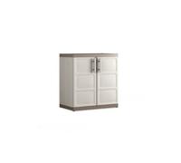Armadio mobile Excellence Keter in resina XL basso 89 x 54 x H93 interno esterno