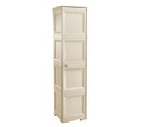 Armadio Mobile in Resina Omnimodus Angora 40 x 43 x 164 cm