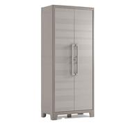 Armadio mobile lavanderia Armadietto portascope multiuso giardino H.182x80x44 cm
