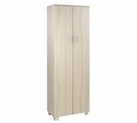 Armadio Mobile scarpiera multiuso olmo con 4 ripiani 62x34x178 armadi scarpiere