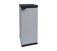 Armadio Modulare in Resina a 2 Piani e 1 Anta Mongardi 34X39,5X85CM - 7816C04