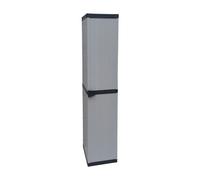 Armadio Modulare in Resina a 4 Piani e 1 Anta Mongardi 34X39,5X168CM - 7813C04