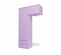 Armadio Montana Selection Attire II con Asta Appendiabiti 164-Iris