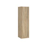 Armadio multiuso ADELFIA con 3 ripiani in laminato. LAP 48,6x175,4x49,5 cm