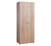 ARMADIO MULTIUSO DUE ANTE LINEA 'ESPRESSO' cm. 36 x 69,4 x h.181 - bianco