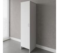 Armadio multiuso lavanderia Armadietto colonna portascope resina H182x49x46 cm