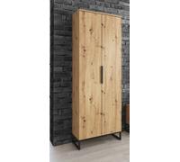 ARMADIO MULTIUSO MOD. TOP CM 68X35 H. 197 ROVERE ARTISAN