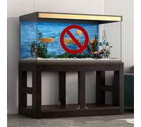 Armadio Per Acquari Supporto tropicali in legno a doppio strato, per tartarughe da riproduzione, per terrario, mensola, staffa per riporre oggetti in casa e in ufficio
