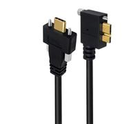 Armadio per apparecchiature da tipo C a B-Port Link, Micro3.0maschio | Cavo di fissaggio sicuro per integratori, installatori, alloggiamenti del dispositivo, pannelli