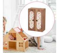Armadio per casa delle bambole in scala 1:12, decorazione per la casa,