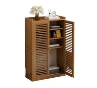 Armadio per contenitori per router wireless con 2 scaffali, supporto modem freestanding per l'ufficio domestico, organizzatore di console multimediali ventilate per la gestione dei cavi, unità di stoc