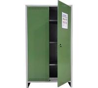 ARMADIO PER FITOFARMACI FITOSANITARI SMONTAT PROMETAL GRIGIO/VERDE cm100X40X179H