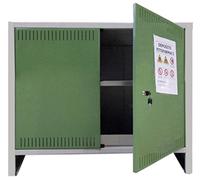 Armadio per fitofarmaci pesticidi omologato 2A cm 100x40x80 h