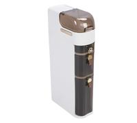 Armadio per la Memoria del Bagno, Cabine Mobile a Magazzino Stretto Trasparente Slim Pp -PC con 4 Ruote per la Cucina (4 livelli)