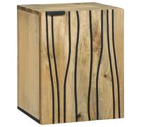 Armadio per lavabo con ripiano marrone e nero, 38 x 33,5 x 48 cm, armadio da bagno a parete con ampio vano e porta con cerniera, design elegante e funzionale