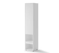 Armadio per letto BIM FURNITURE BC-07, libreria bianca opaca