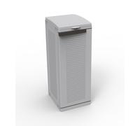 Armadio Per Raccolta Differenziata 5x39x88,7 cm 1 Anta in Polipropilene Ecocab Grigio