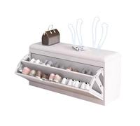 Armadio Per Scarpe Con Sedile 1-3 Livelli Scarpiera 50cm-100cm Larghezza Mobile Ingresso 30cm 24cm 17cm Profondità Bassa E Lunga Scarpiera Chiusa Scarpiera Piccola(White,39"Lx9"W/100X24cm)