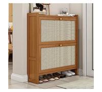 Armadio per scarpe in legno per ingresso moderno design sottile con porte di spazio per scarponi da scarpone per camere da letto e soggiorno con la soluzione di conservazione delle scarpe nascosta in