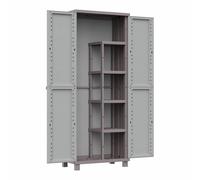 Armadio per Scope Terry Jrattan 368 Grigio 68 x 37,5 x 170 cm Plastica 4 Mens
