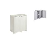 ARMADIO PLASTICA RIGIDA RESISTENTE TONTARELLI SIMPLEX BASSO CON 1 RIPIAN0