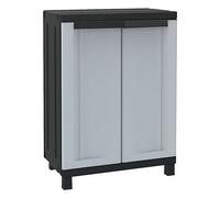 Armadio plastica Terry 1002709 TWIST Nero 680 Grigio e Nero Grigio