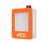 Armadio porta defibrillatore a parete, scatola di allarme for defibrillatore cardiaco in plastica con sistema di allarme e doppio interruttore di controllo