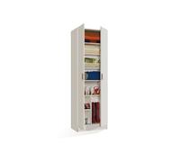 Armadio porta scarpe multiuso bianco a 2 ante Tuttopiani Bianco 180x59x37 cm