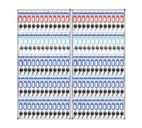 Armadio portachiavi per interni ed esterni nizer 12 180 Capacità Cassetta portachiavi a parete con etichette e adesivi per casa ufficio e Business Soluzione di archiviazione sicura delle chiavi