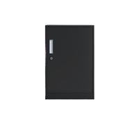 Armadio portadocumenti Armadietto classificatore portaoggetti for ufficio sotto la scrivania for l'organizzazione dei dati file con armadietto mobile serratura Archiviazione dell'archivio(Nero)