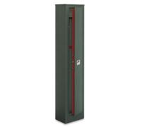 Armadio portafucili 5 posti con tesoretto - mm.308x208x1480h. peso kg.36,6 (s500