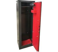 Armadio Portafucili KT-8T 8 Posti Acciaio 3mm Tesoretto Sicurezza 42X30X147cm