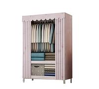 Armadio portaoggetti con appendiabiti e mensole, armadio temporaneo (dimensioni: 172 x 45 x 85 cm)