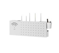 Armadio portaoggetti per router WiFi, organizer da parete/tavolo per modem, router e presa multipla, soluzione di gestione dei cavi, elegante decorazione per casa e ufficio per nascondere il disordine