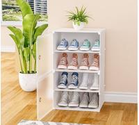Armadio portascarpe organizzatore, scaffale portascarpe modulare multifunzionale a cubo per risparmiare spazio, per corridoio, camera da letto, ingresso, per tutti i tipi di scarpe e vestiti, divisori