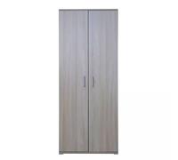 Armadio Portascope 2 Ante 6 Ripiani 72,3x36x177,1 cm in Truciolare Nobilitato Olmo