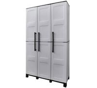Armadio portascope da esterno 3 ante Armadietto multiuso tuttopiani 102x37x169H