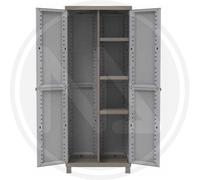 ARMADIO PORTASCOPE IN RESINA C-RATTAN TERRY CM. 68X39X170H