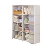 Armadio portatile per armadio, organizer per armadio, riutilizzabile, resistente, organizer multiuso con copertura in tessuto non tessuto, per camera da letto
