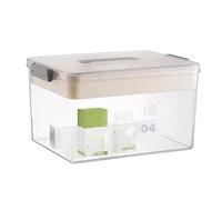Armadio portatile per medicinali, organizer per medicine di grande capacità, borsa porta-medicinali multifunzione portatile | Borsa portaoggetti trasparente per medicine per scuola, casa, ospedale,