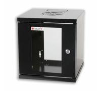 Techly Professional Armadio Rack 10'' a muro 6 unità Nero