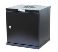 Techly Professional Armadio Rack 10'' a muro 6 unità Porta Cieca Nero