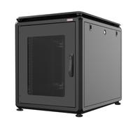 Techly Professional Armadio Rack 19'' 600x800 12 Unità Nero da sotto-scri