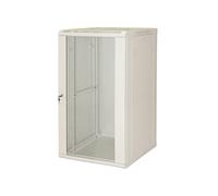 ARMADIO RACK 19" 18 UNITA' DA MURO (A)900 (L)600 X PROFONDITA' 600 MM. COLORE GR