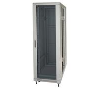 ARMADIO RACK 19" 42U (A)2055, (L)600, (P)800 COLORE GRIGIO PORTA VETRO