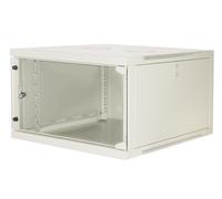 ARMADIO RACK 19" 6 UNITA' DA MURO (A)350X (L)540 X PROFONDITA' 600 MM. COLORE GR